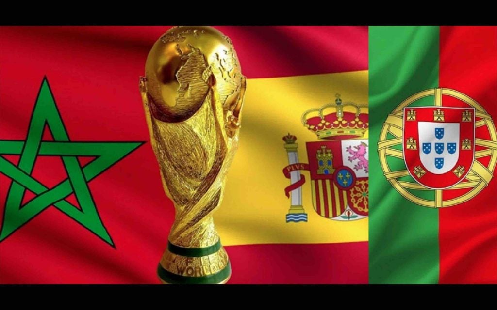 الحمامة كتشيد بإعلان سيدنا على ترشح المغرب لتنظيم كأس العالم 2030 مع الصبليون والبرتغال
